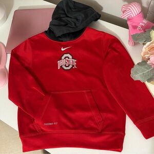 Nike Red Therma-Fit Hoodie